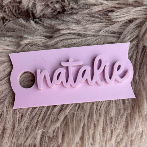 Personalized Stanley Quencher H2.0 Flowstate Tumbler Tags