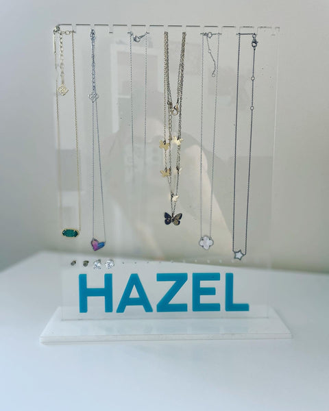 Personalized Acrylic Jewelry Organizer Stand