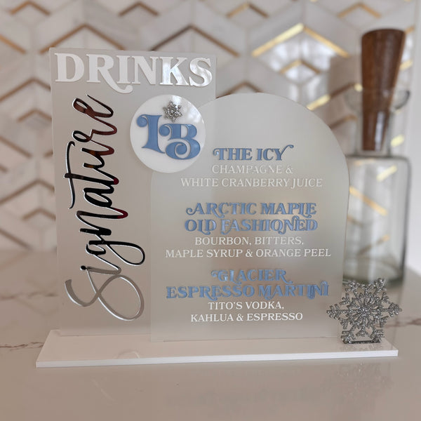 Custom Acrylic Bar Sign