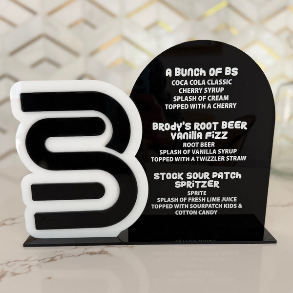 Custom Acrylic Bar Sign