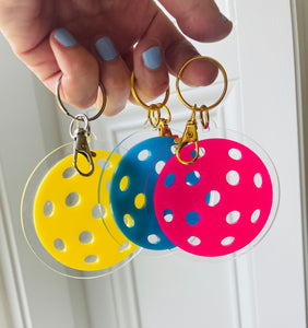 Meet me for a Dink Pickleball Keychains