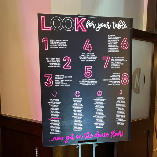 Custom Event Seating Chart