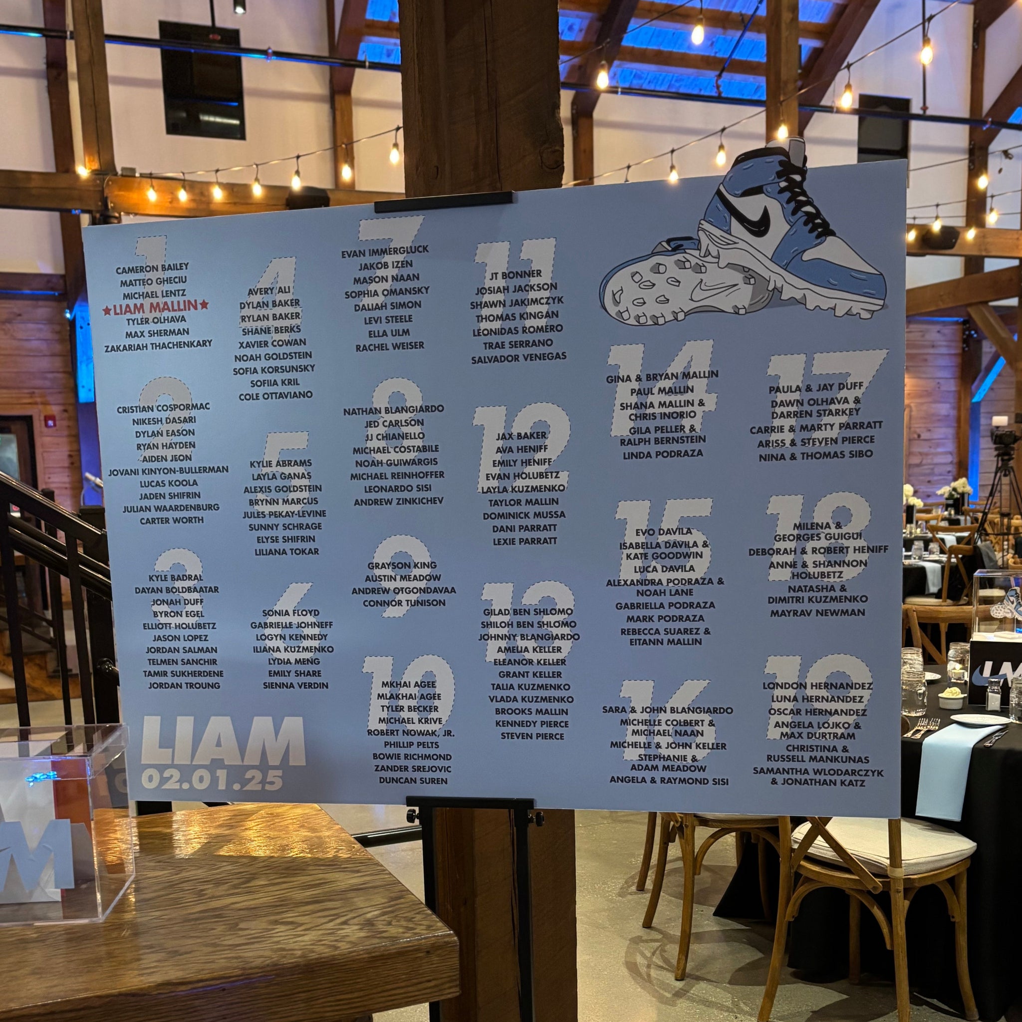 Custom Event Seating Chart