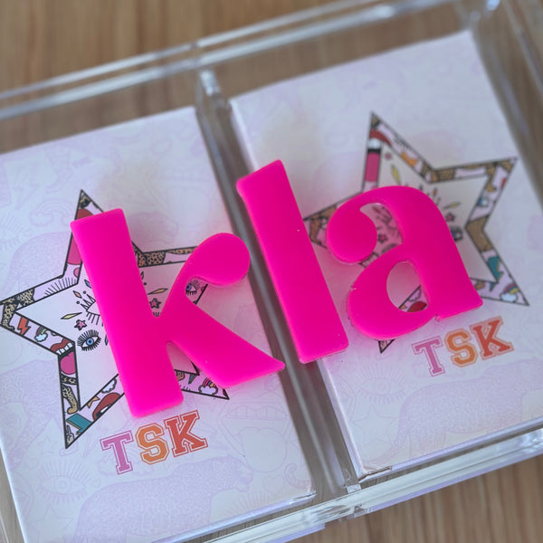 Personalized Acrylic Card Deck Tray