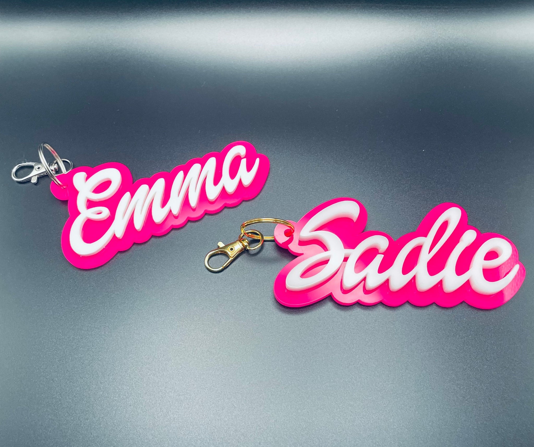 Barbie Inspired Personalized Keychains