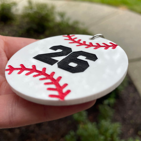 All-Star Baseball Keychains