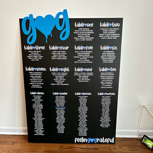 Custom Event Seating Chart