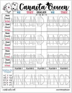 No Rules, Just Right Canasta Notepads