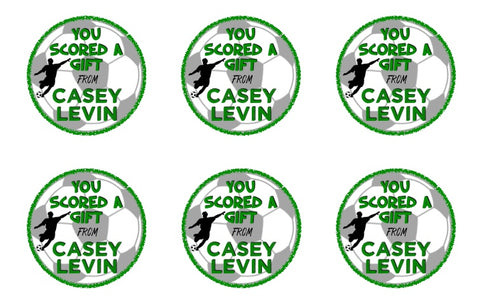 Soccer Gift Stickers