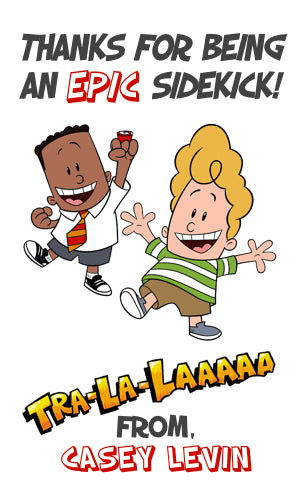 Captain Underpants Valentine Cards
