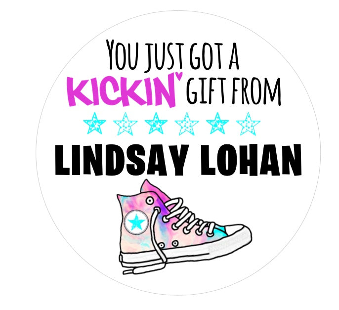 Cool Kicks Gift Stickers