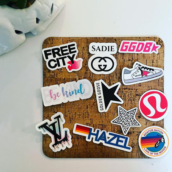 Custom Waterproof Vinyl Stickers