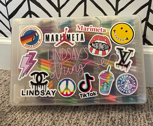 Personalized Bead or String Hobby Box