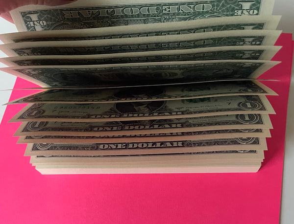 Stack of Cash Money Pad Gift
