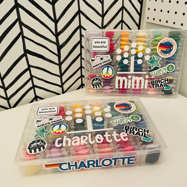 Personalized Bead or String Hobby Box