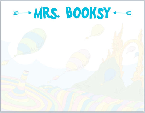 Library LMC Teacher Notecards