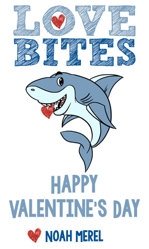 Shark Attack Valentine Cards