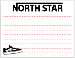 Off The Wall Vans Camp Notecards