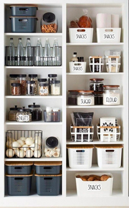 Pantry Organization Vinyl Stickers
