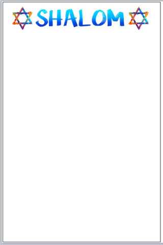 Shalom Notepads