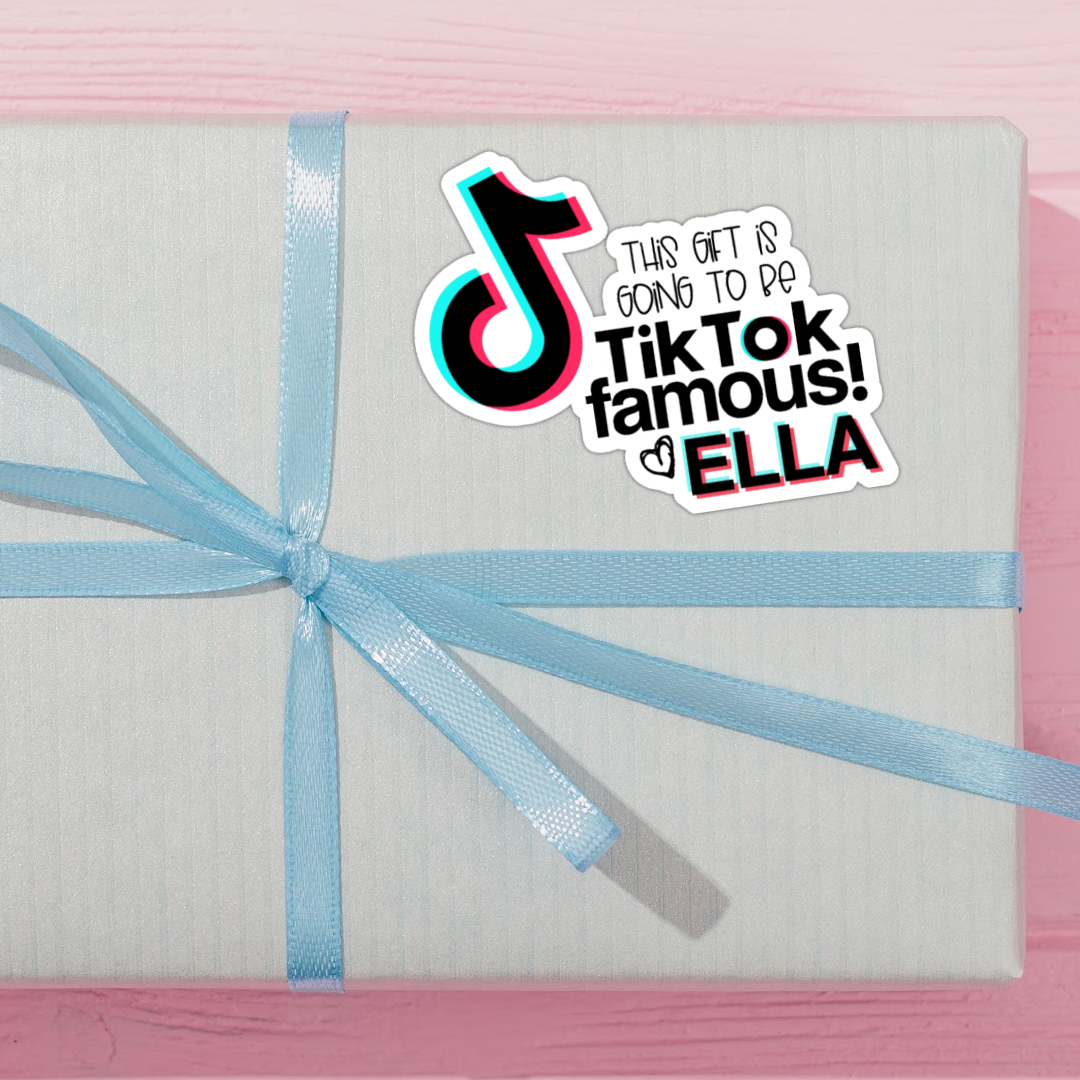 TikTok Famous Gift Stickers