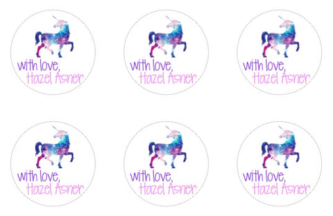 Unicorn Gift Stickers (v1)