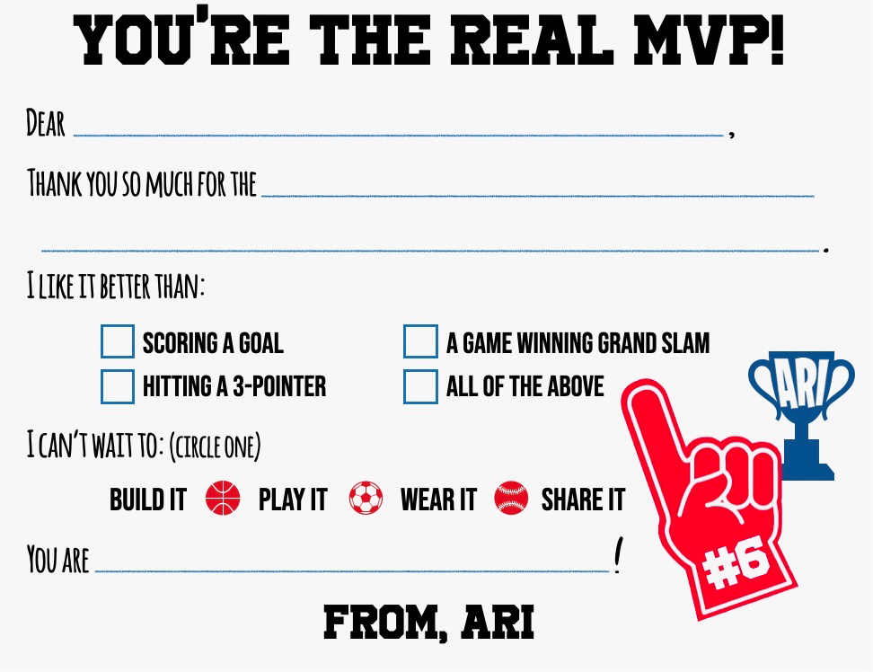 MVP "Blank You" Notes