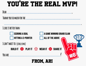 MVP "Blank You" Notes