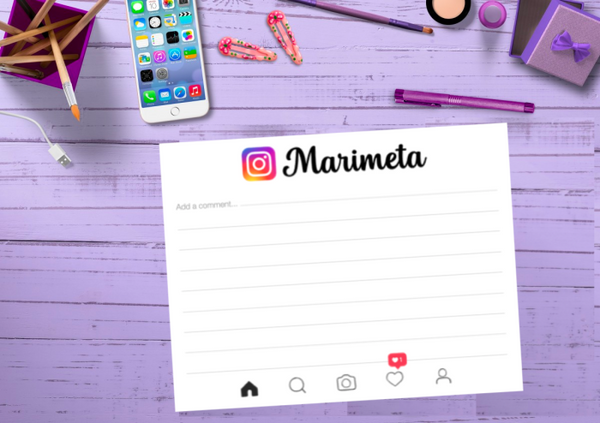 Instagram Camp Notecards