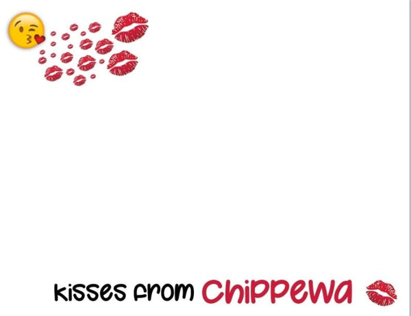Kisses From Camp Notecards