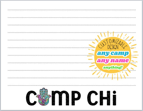 New Hamsa Camp Notecards